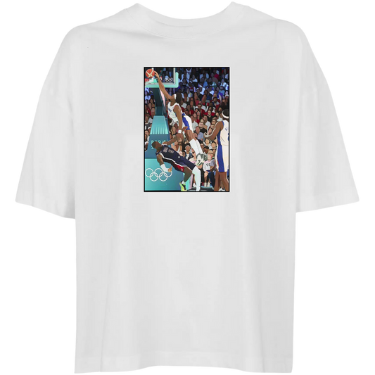 T-Shirt Oversize Wendy - Poster Yabu - Femme