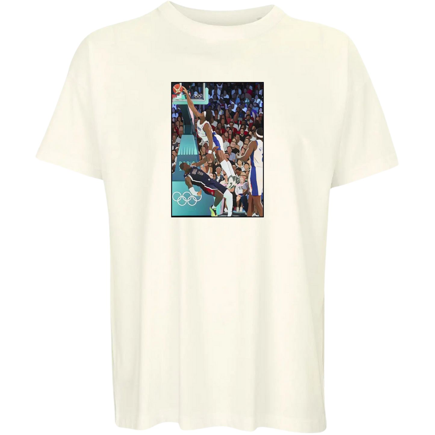 T-Shirt Oversize Andy - Poster Yabu - Homme